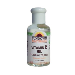 Natural vitamin E oil