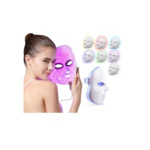 قناع LED بسبعة ألوان